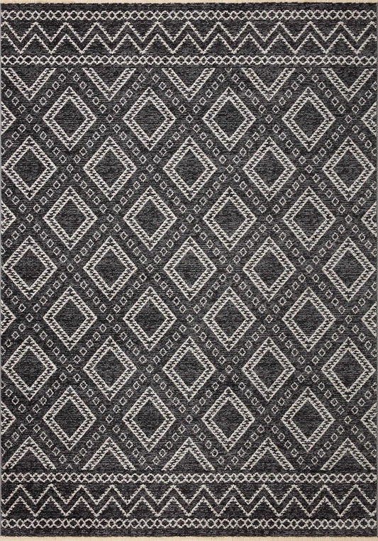 Vance Collection VAN-05 Alfombra de área gris paloma de 7 pies y 10 pulgadas x