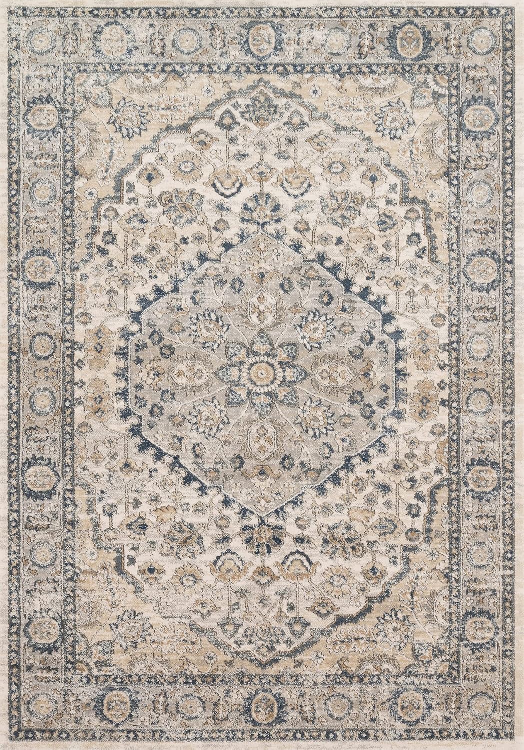 Loloi II Teagan - Tapete de área, 41.72 x 41.72 cm (1 pies - 6 pulgadas x 1...