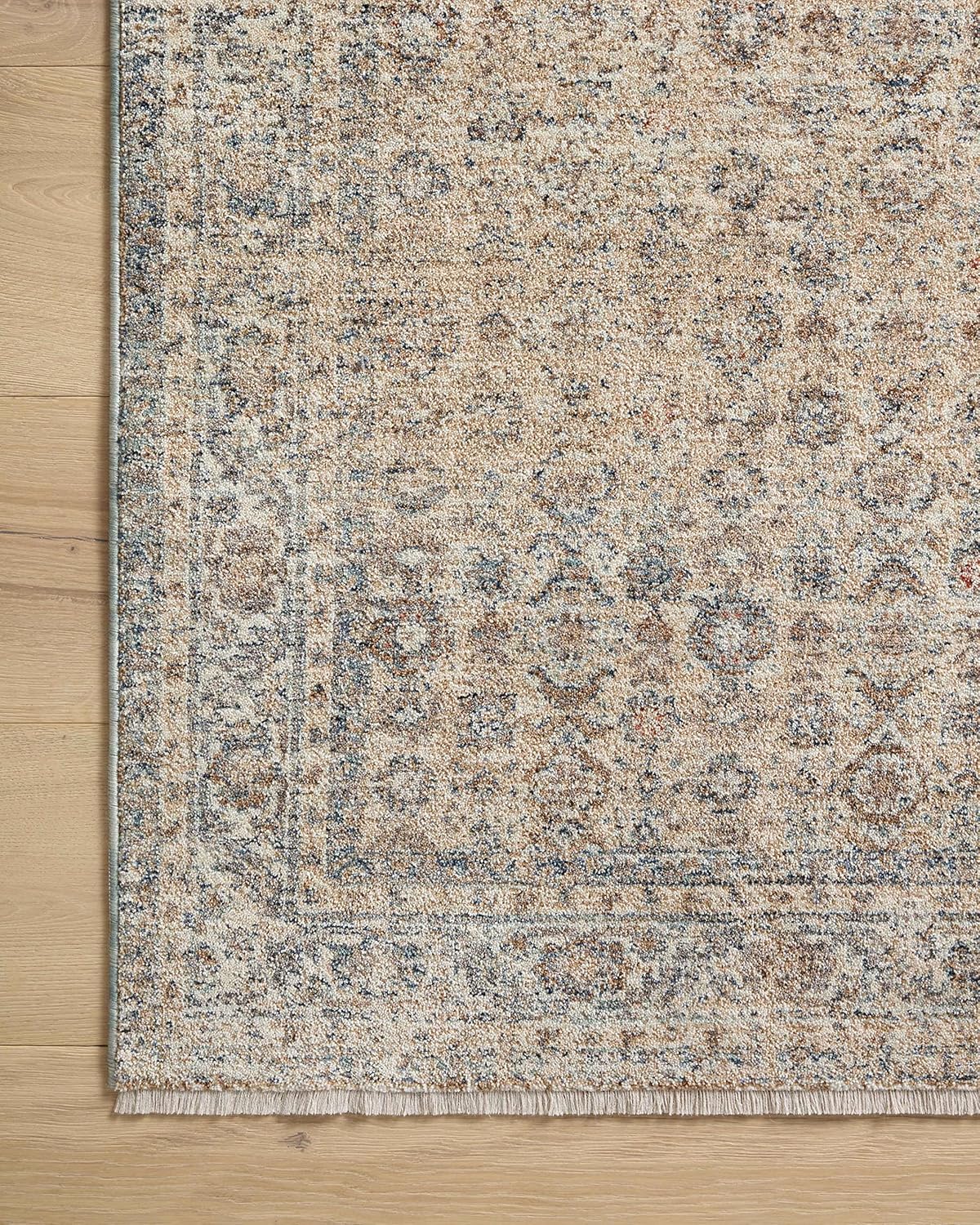 Loloi Angela Rose Blake Collection BLA-04 BeigeDenim 5'-3" x 7'-6", 0.25...