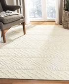 SAFAVIEH Vermont Collection VRM211A - Alfombra cuadrada de 7 pies hecha a mano...