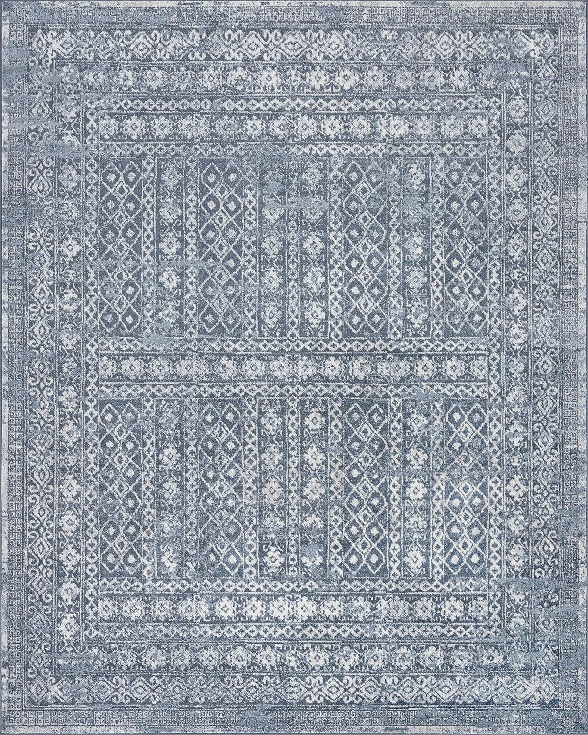 Alfombra de área grande de 9 x 12 pulgadas, alfombras tradicionales para sala...