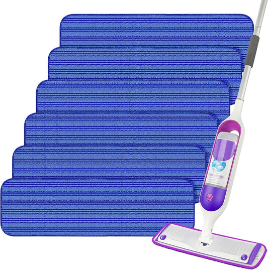 Almohadillas reutilizables para trapeador compatibles con Swiffer PowerMop,...