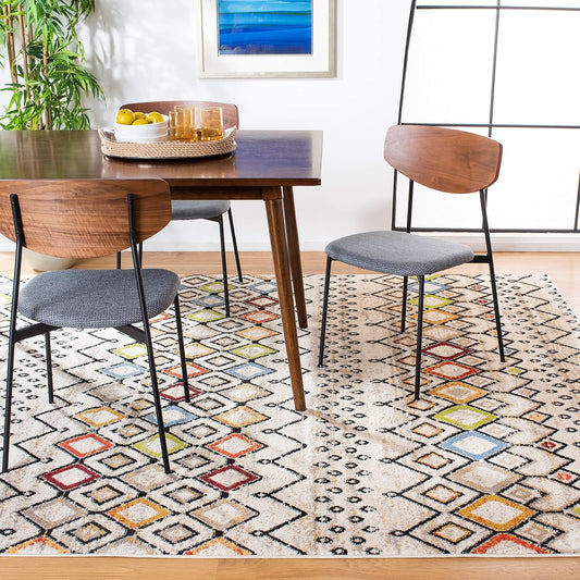 Amsterdam Collection AMS108K Alfombra marroquí bohemia, que no desprende