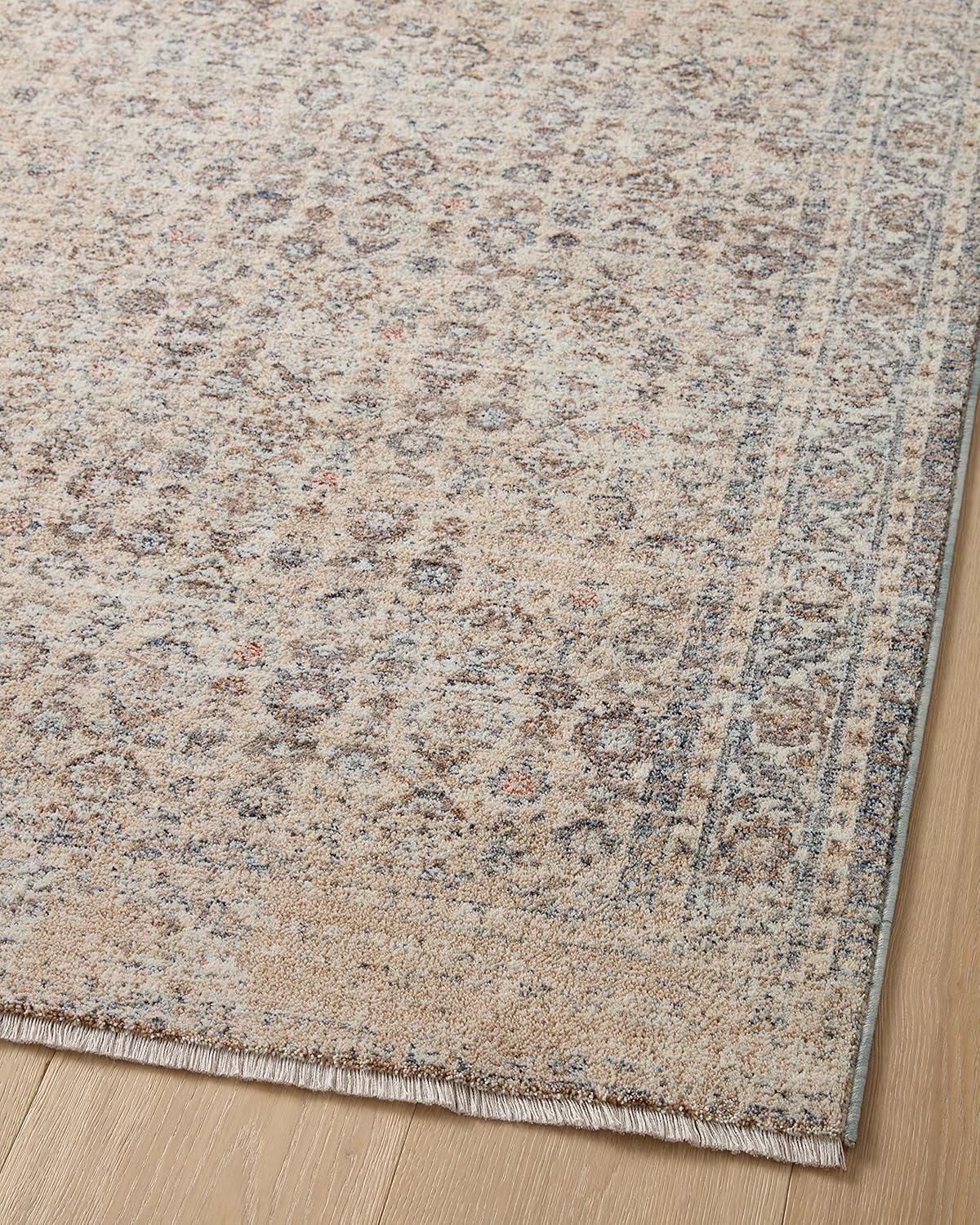 Loloi Angela Rose Blake Collection BLA-04 BeigeDenim 5'-3" x 7'-6", 0.25...