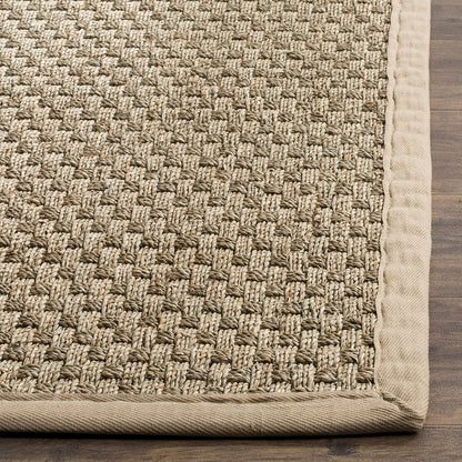 NF114A Natural Fiber Collection Alfombra de fibras naturales de patrón