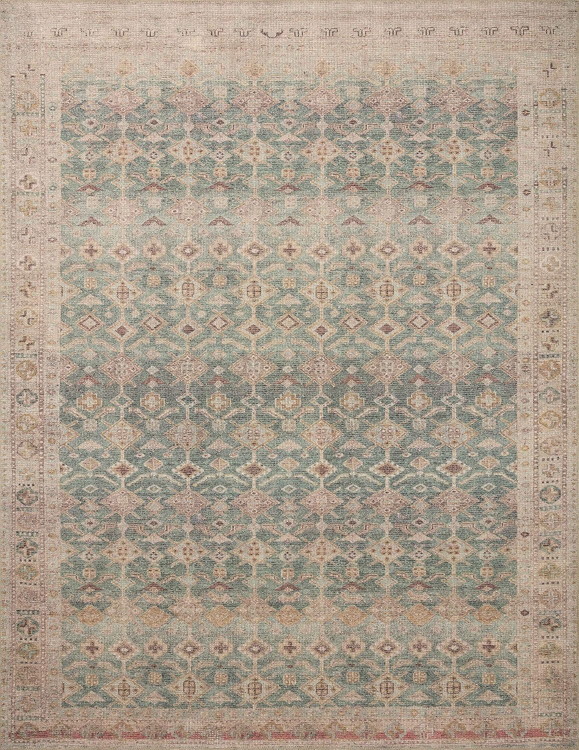Loloi Angela Rose Aubrey Collection AUB-02 - Alfombra decorativa de 2 pies x 5...