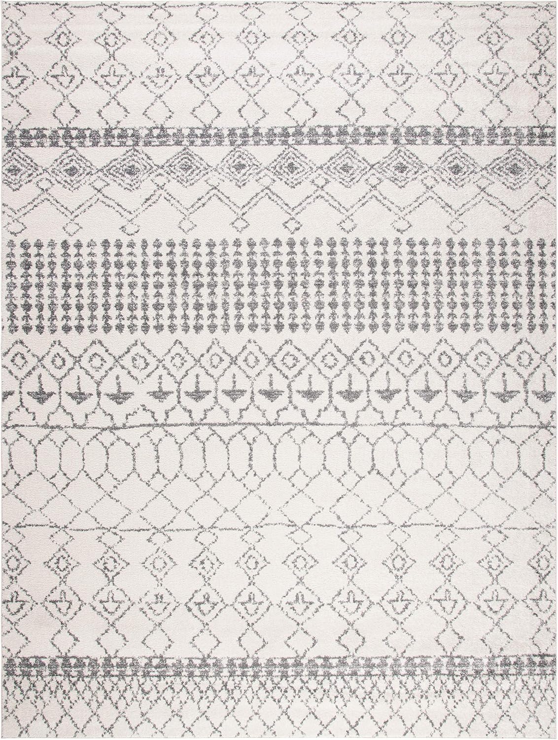 Tulum Collection TUL229A Alfombra de área envejecida estilo bohemio marroquí,
