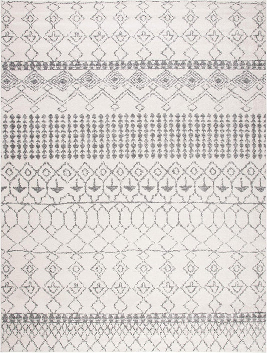 Tulum Collection TUL229A Alfombra de área envejecida estilo bohemio marroquí,