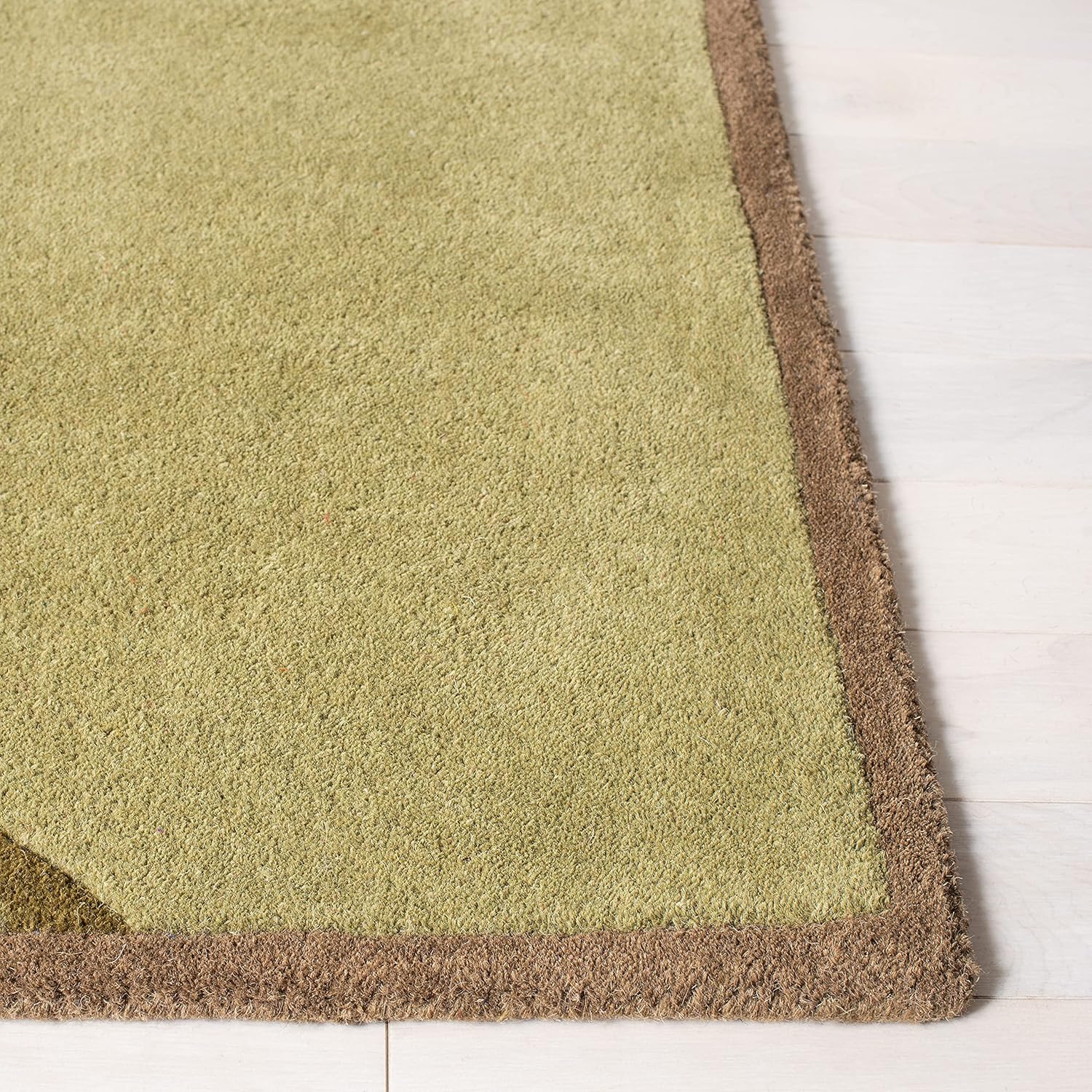 MARTHA STEWART x Safavieh - Alfombra de lana de eneldo de 9 x 12 pies, hecha a...