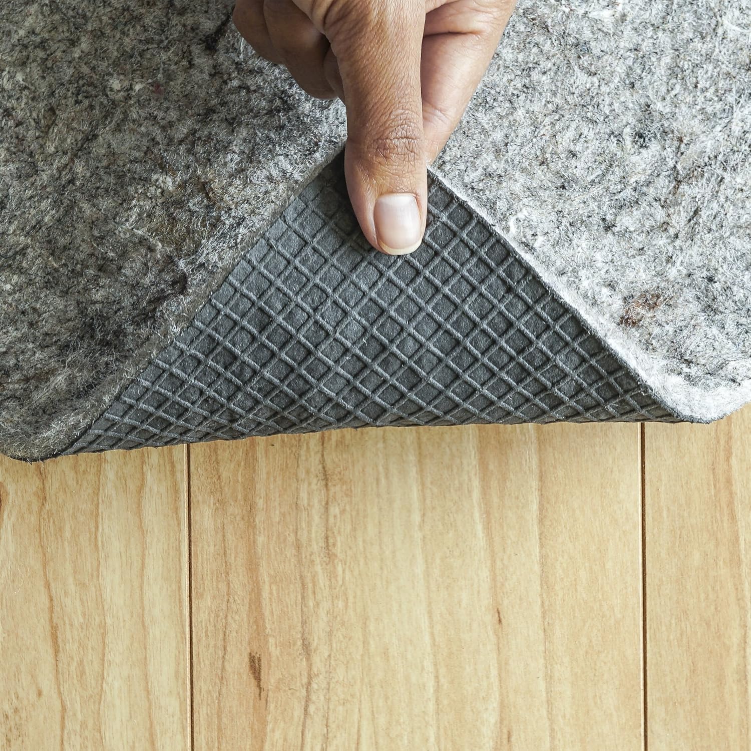 RUGPADUSA  Cerradura superior  Fieltro + goma  Alfombrilla antideslizante de...