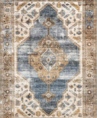 nuLOOM SpinClean - Alfombra de área lavable a máquina, resistente a las manchas...