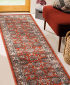 SUPERIOR Alfombra de pasillo para interiores con respaldo de yute, decoración...