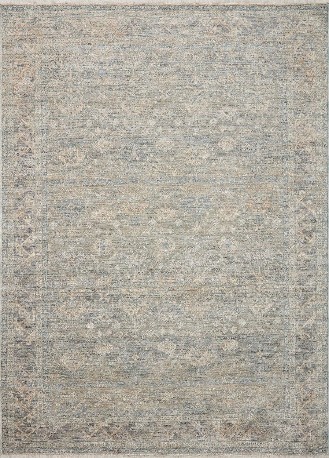Loloi Angela Rose Blake Collection BLA-01 SkyBeige 7'-10" x 7'-10" Redondo,...
