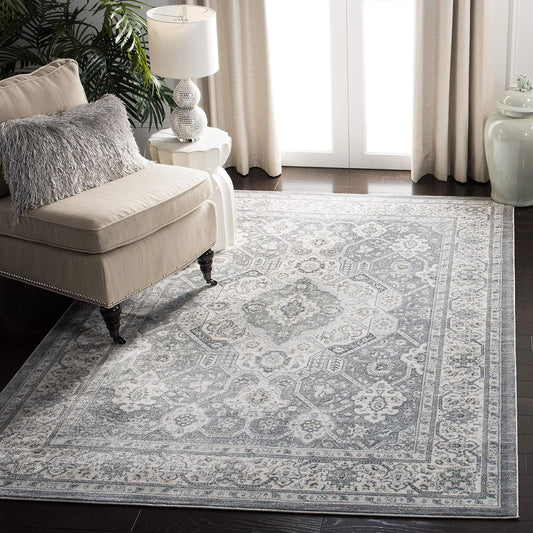 SAFAVIEH Isabella Collection - Alfombra extragrande de 11 x 15 pies, color gris...