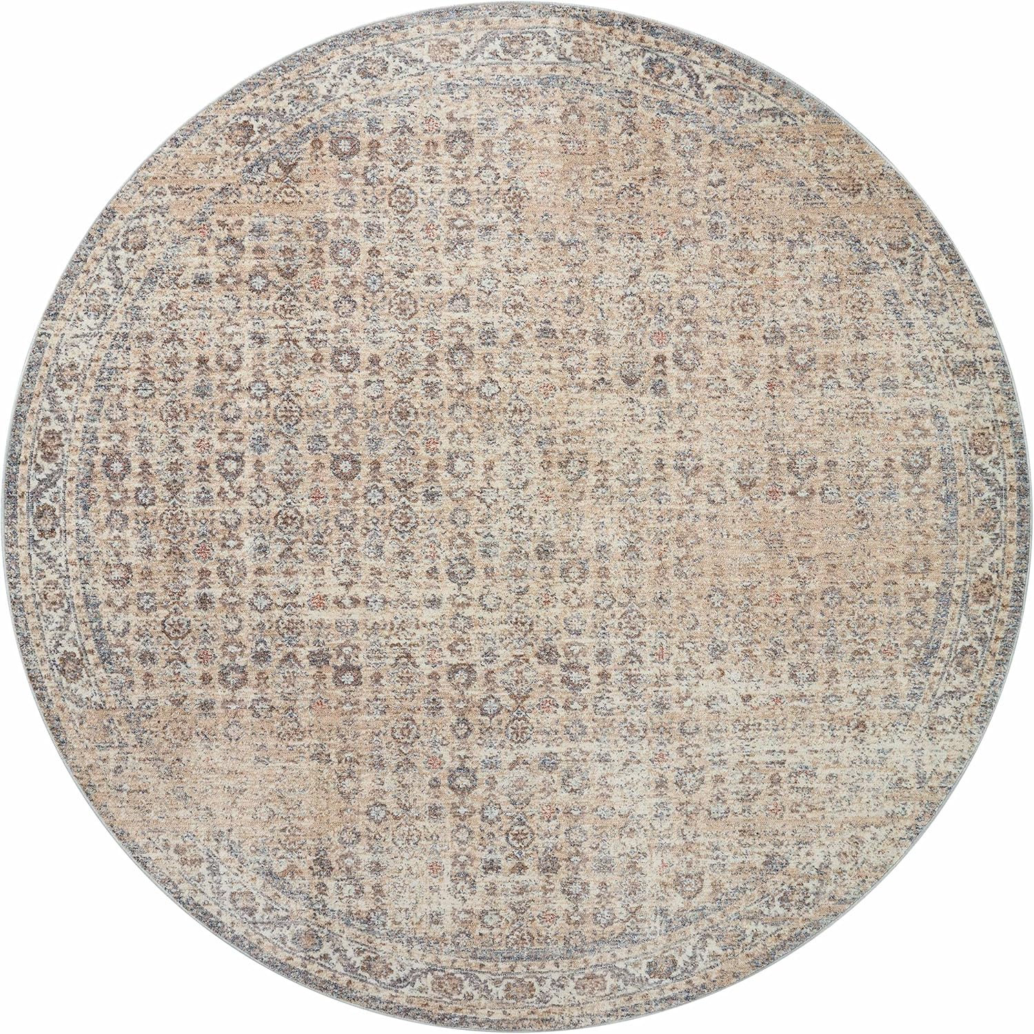 Loloi Angela Rose Blake Collection BLA-04 BeigeDenim 5'-3" x 7'-6", 0.25...