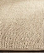 Safavieh Natural Fiber Collection NF141A tapete de sisal color maíz y negro con...