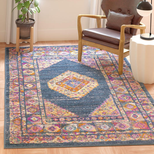 SAFAVIEH Madison Collection - Alfombra de área de 5 pies 1 pulgada x 7 pies 6...