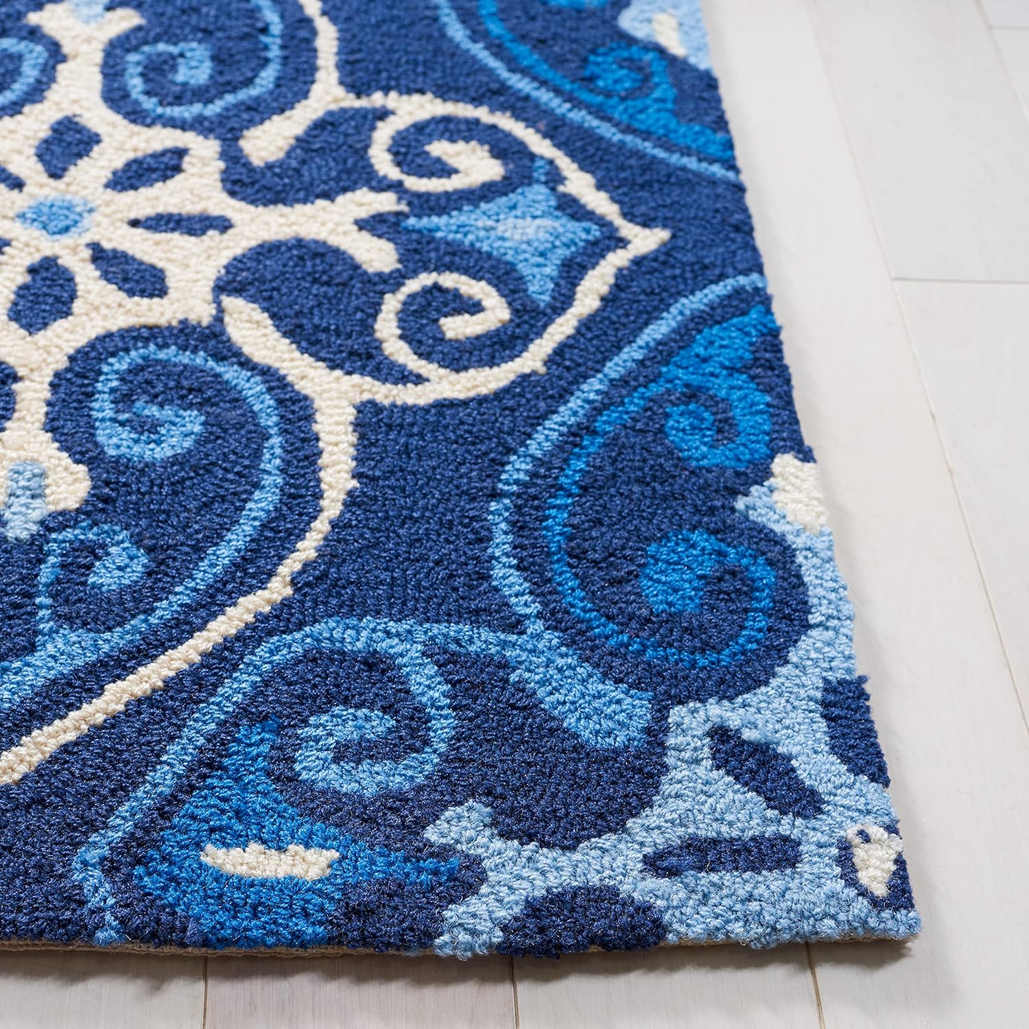 SAFAVIEH Four Seasons Collection FRS232A - Alfombra floral enganchada a mano, 8...