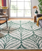 Safavieh Capri Collection - Alfombra de área de 9 x 12 pies, verde oscuro y...