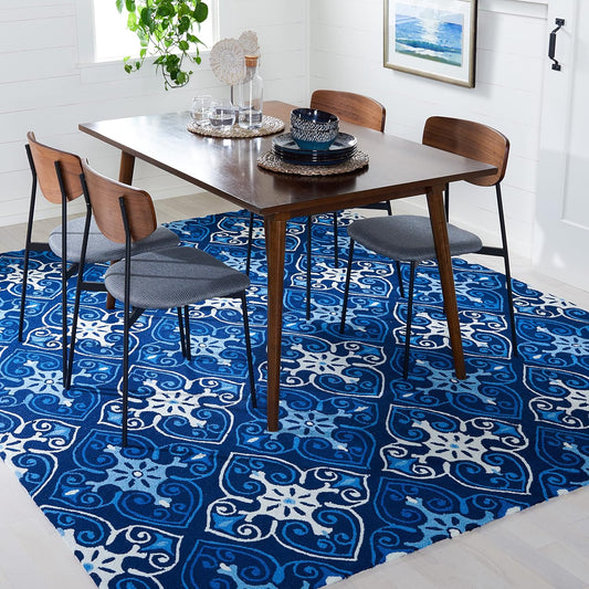 SAFAVIEH Four Seasons Collection FRS232A - Alfombra floral enganchada a mano, 8...
