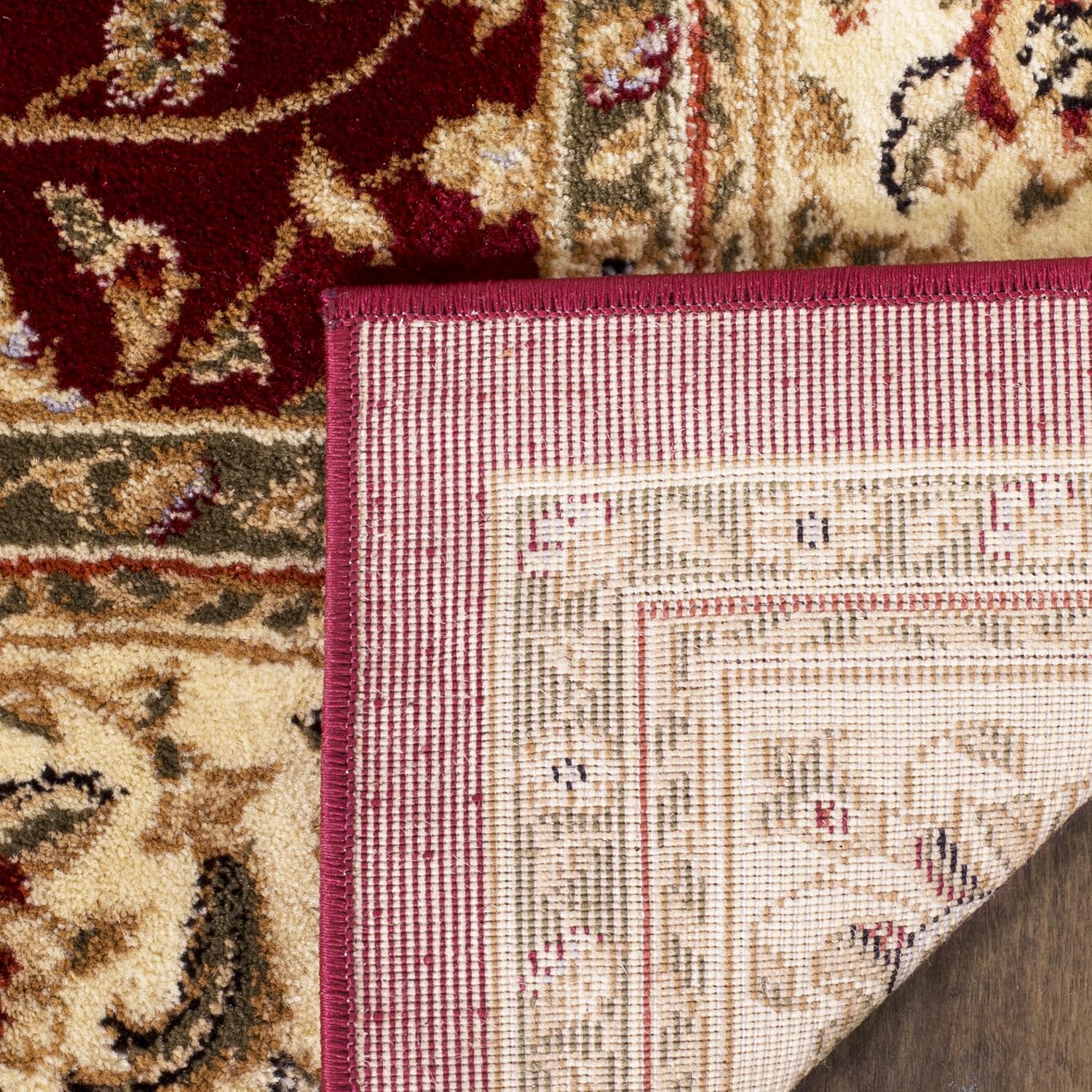 Safavieh Colección Lyndhurst LNH312A Alfombra tradicional oriental, color rojo...