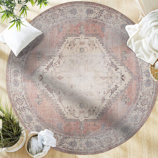 Alfombra lavable a máquina antideslizante, para sala de estar, dormitorio,