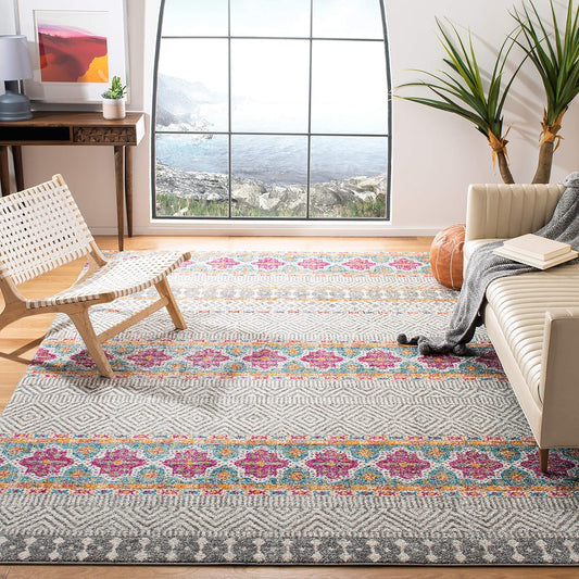 Madison Collection Alfombra extragrande de 12 x 15 pies, diseño bohemio chic,