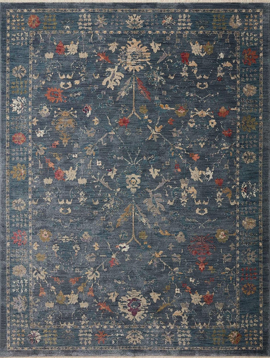 Loloi Giada - Alfombra vaquera y multicolor de 3 pies a 7 pulgadas x 5 pies y 7...