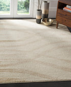SAFAVIEH Adirondack Collection Tapete de 6 x 9 pies color crema  champán...