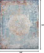 Tayse Giuliana - Alfombra grande de 9 x 12 pies, 9 x 12 pies, alfombra para...