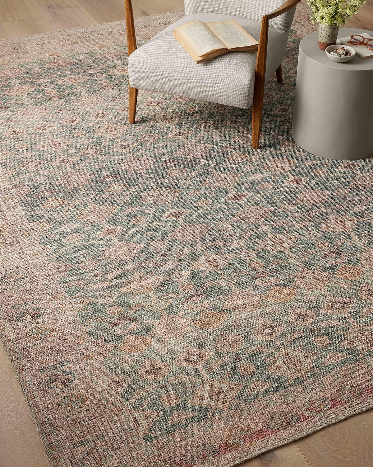 Loloi Angela Rose Aubrey Collection AUB-02 - Alfombra decorativa de 2 pies x 5...