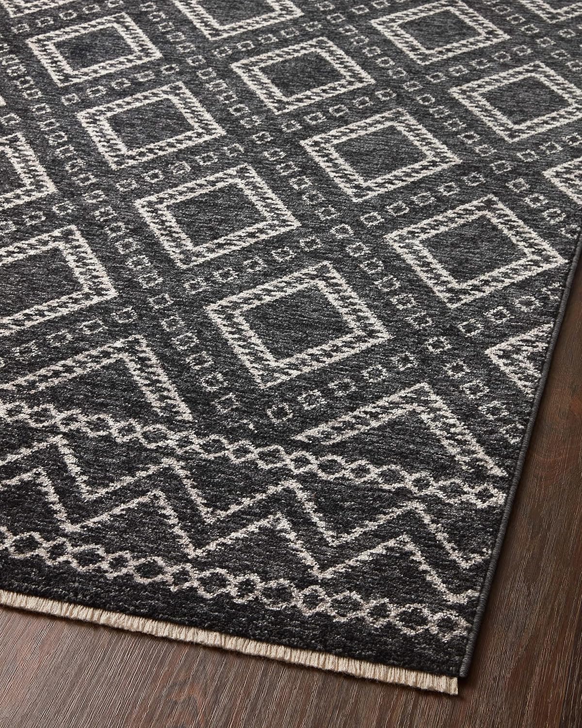 Vance Collection VAN-05 Alfombra de área gris paloma de 7 pies y 10 pulgadas x