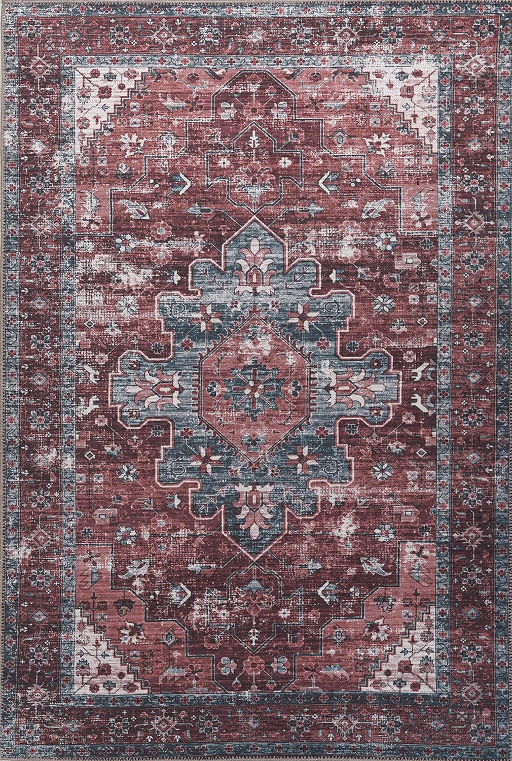 Alfombra lavable a máquina para sala de estar, dormitorio, cuarto de baño,