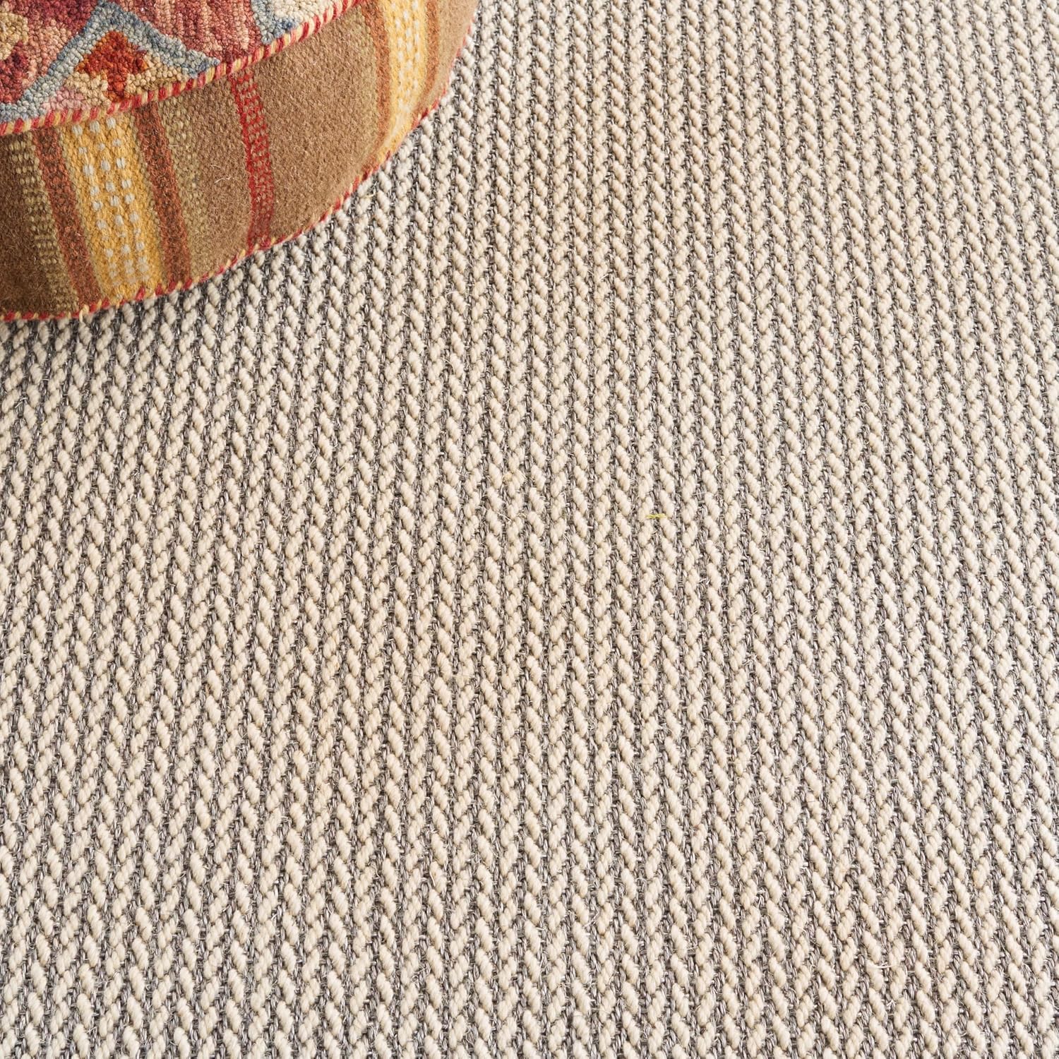 SAFAVIEH Alfombra de área de colección de fibra natural, 10 x 14 pies, gris,...
