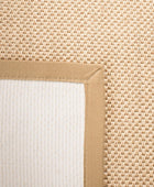 Safavieh Natural Fiber Collection NF141A tapete de sisal color maíz y negro con...