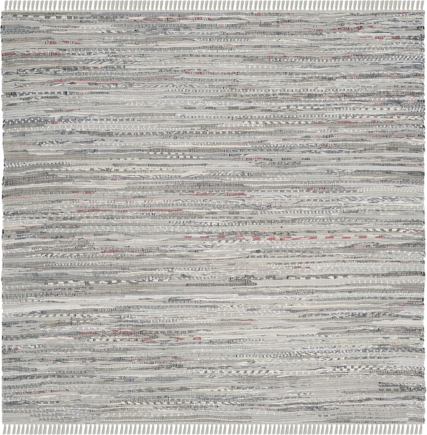 SAFAVIEH, colección Rag Rug - Alfombra bohemia de algodón hecha a mano, de 8...