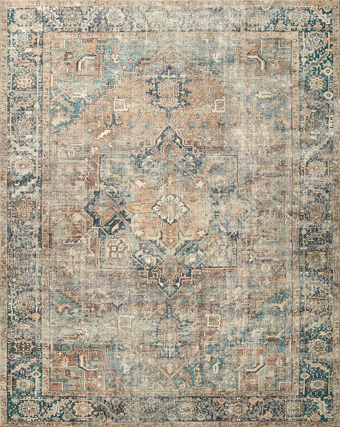Loloi II Colección Margot MAT-02 tapete de área color terracota (Terracotta)...