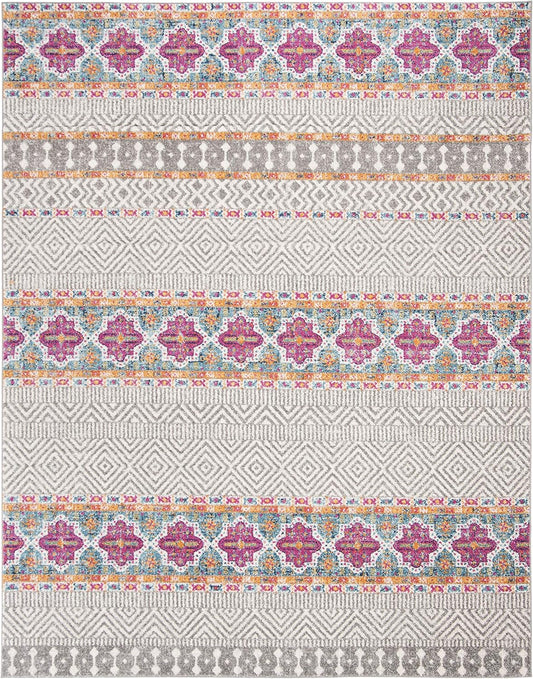 Madison Collection Alfombra extragrande de 12 x 15 pies, diseño bohemio chic,