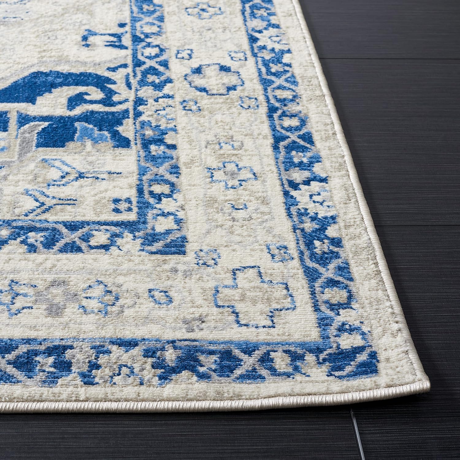 SAFAVIEH Brentwood Collection - Alfombra decorativa de 3 x 5 pies, diseño...