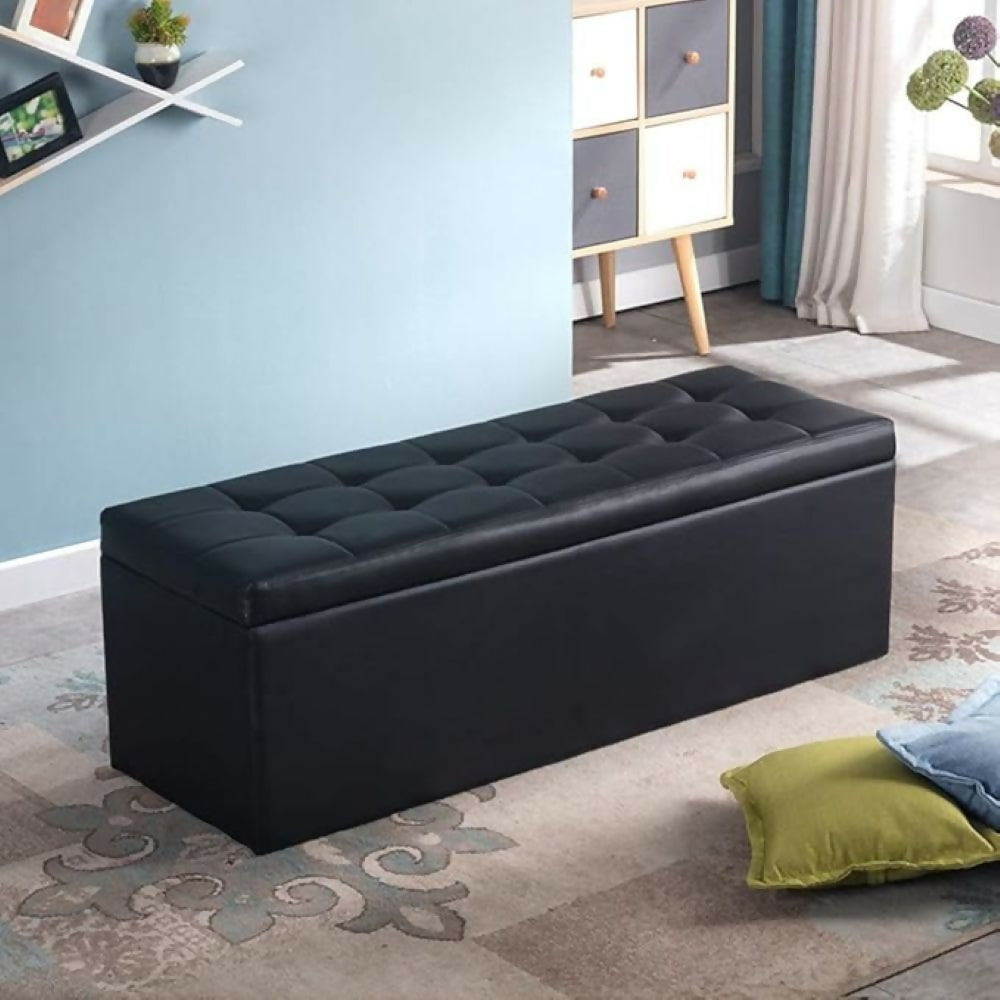 puf baul negro 80x40 sintetico 11