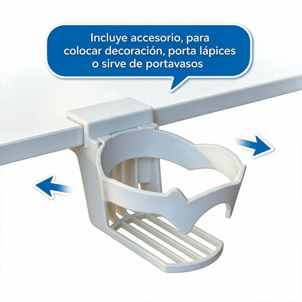 Escritorio Ajustable Blanco Elevatta