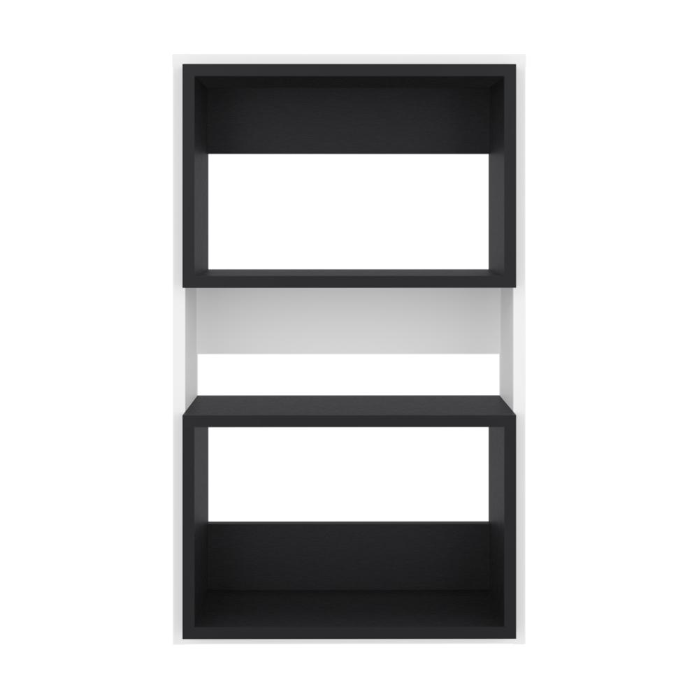 Gabinete de Baño Sensei Eco, Blanco Duqueza y Wengue, con superficies para ubicar objetos