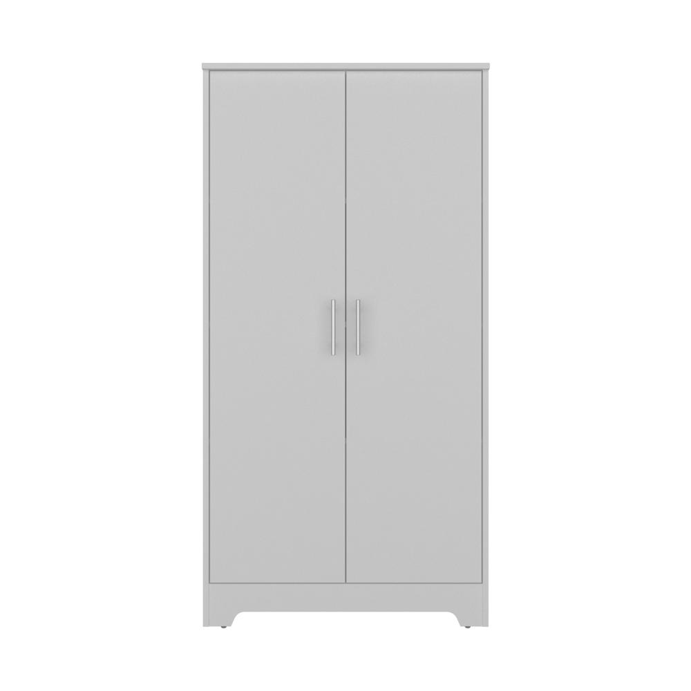Alacena Ossa, Blanco, con 3 Entrepaños y 2 Puertas para Implementos de Cocina ZF
