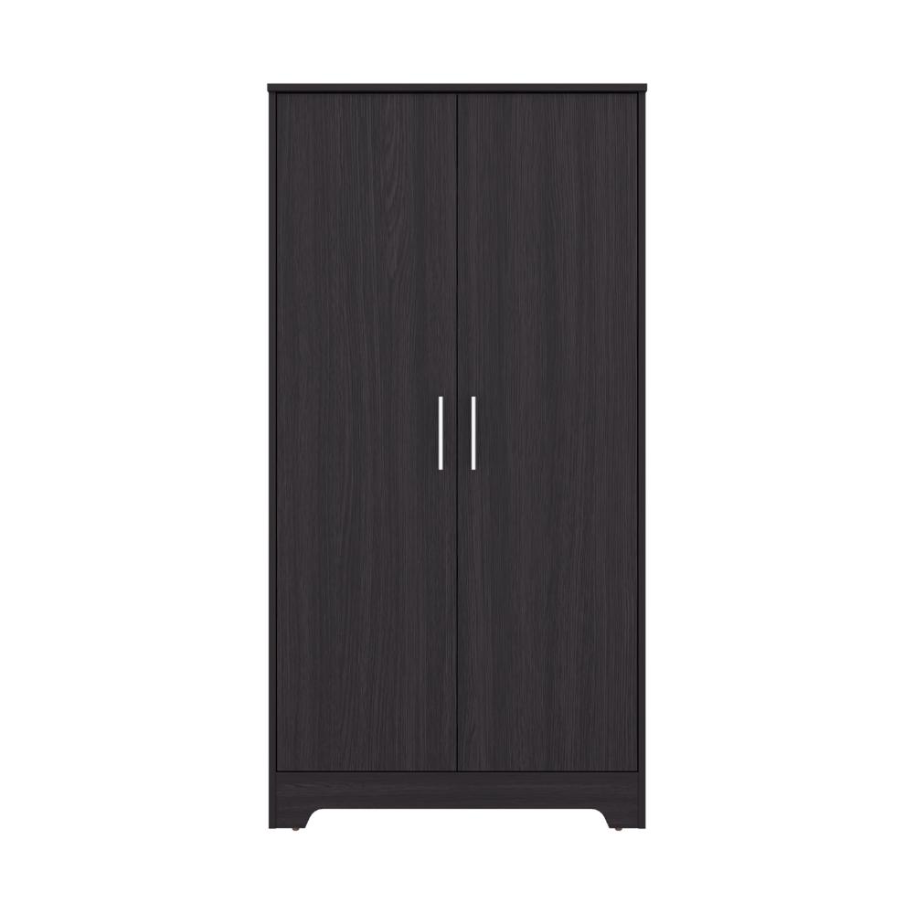 Alacena Ossa, Wengue, con 3 Entrepaños y 2 Puertas para Implementos de Cocina ZF