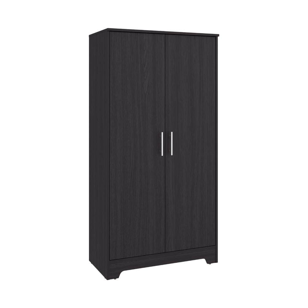 Alacena Ossa, Wengue, con 3 Entrepaños y 2 Puertas para Implementos de Cocina ZF