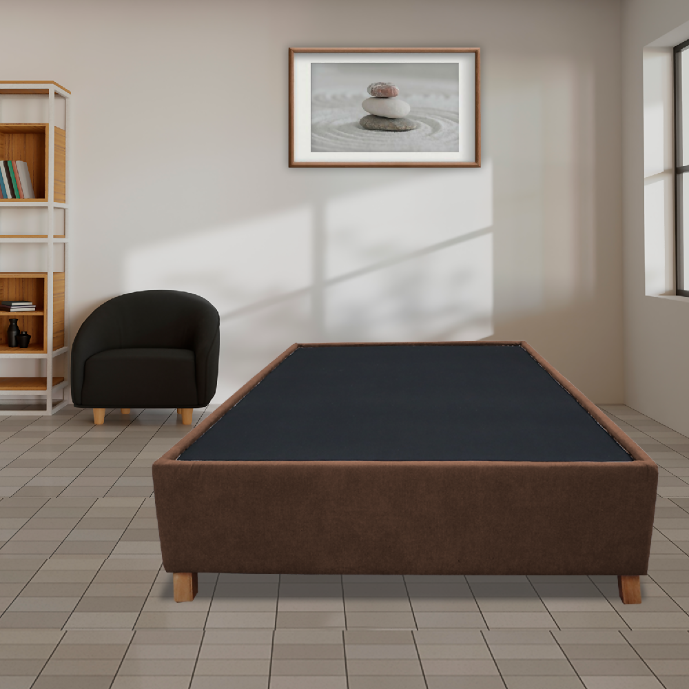 Basecama Graf 100x190 Sencilla Marrón