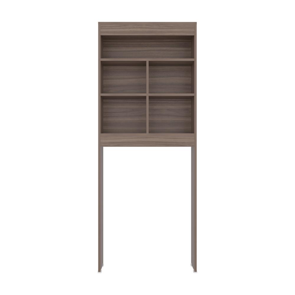Gabinete de Baño, Avellana,  Amplios espacios para colocar objetos decorativos
