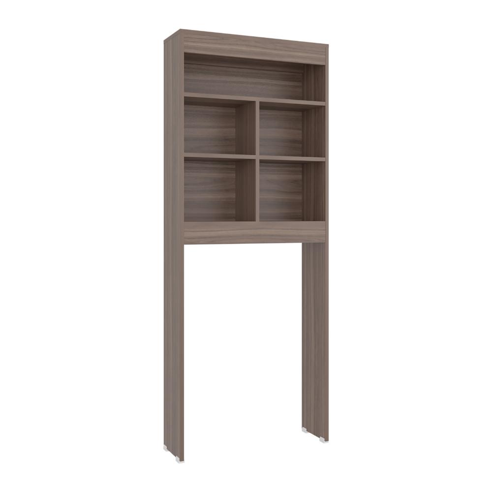 Gabinete de Baño, Avellana,  Amplios espacios para colocar objetos decorativos