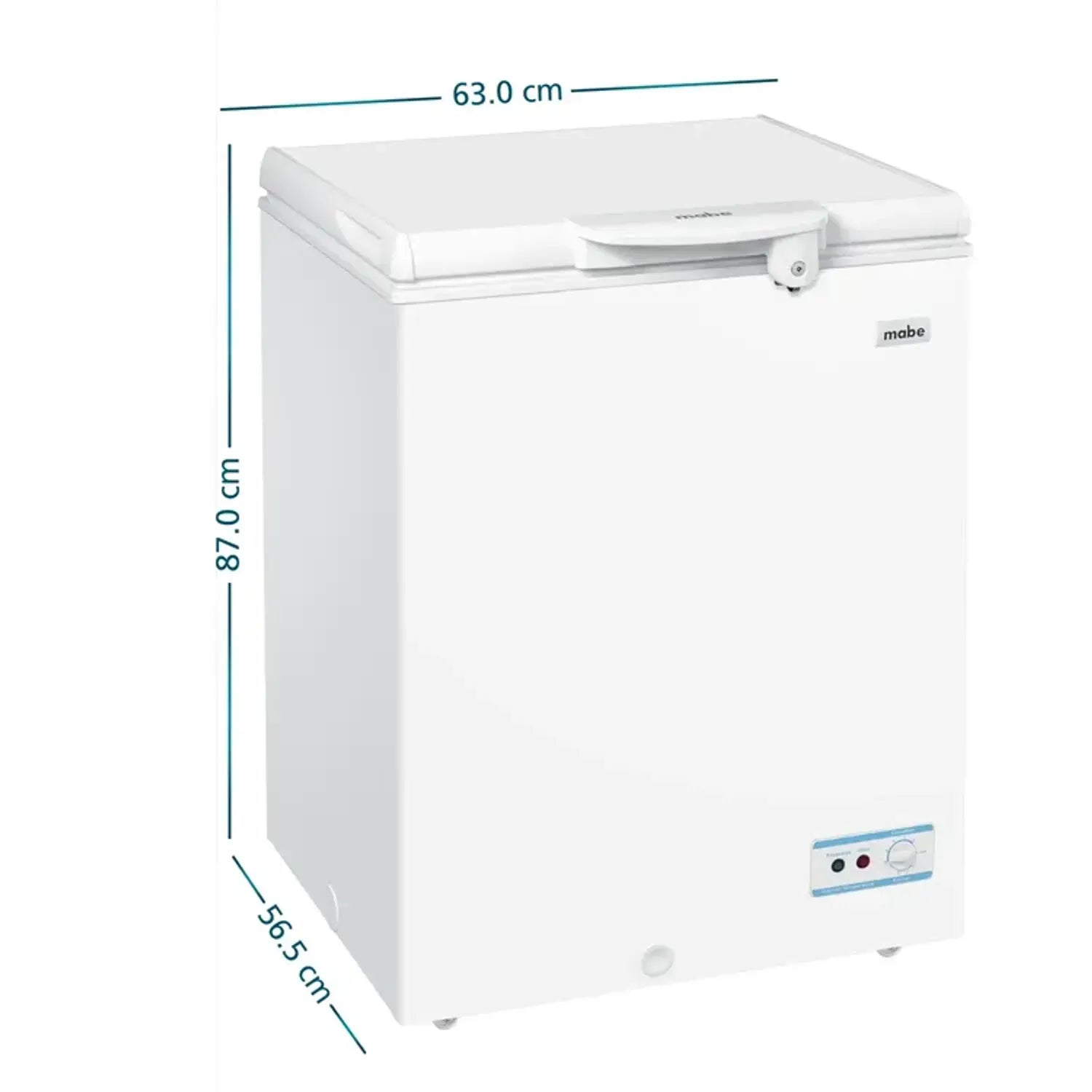 Congelador Horizontal 145 L Mabe, Blanco