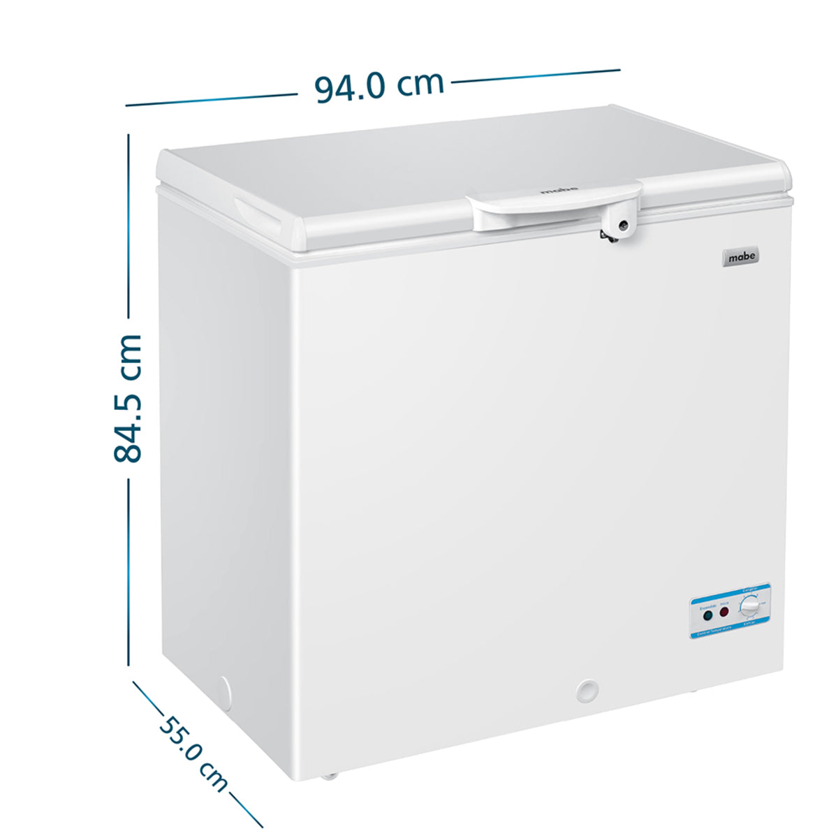 Congelador Horizontal 198 L Mabe, Blanco